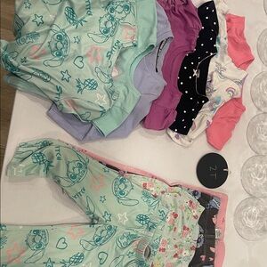 Kids Bundle of 11 pieces shirts and pants with Fun Prints